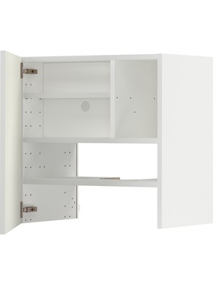 IKEA Beyaz Aspiratör Dolabı 60X38,6X60 Cm, Tek Kapaklı
