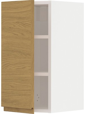 IKEA Meşe Mutfak Duvar Dolabı 30X38,6X60 Cm, Tek Kapaklı, Raflı