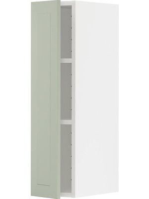 IKEA Açık Yeşil Mutfak Duvar Dolabı 20X37X80 Cm, Tek Kapaklı