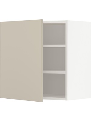 IKEA Bej Mutfak Duvar Dolabı 60X38,6X60 Cm, Tek Kapaklı, Raflı