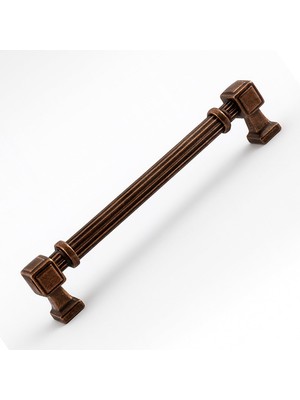 MUJGAN Çizgili Antik Bakır 224 mm 22.4 cm Metal Kulp Mobilya Çekmece Mutfak Dolabı Dolap Kulpları Lüks Kulb