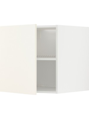 IKEA Beyaz Dolap Üstü Ek Dolap 60X61,6X60 Cm, Tek Kapaklı