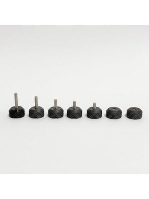 MUJGAN M4 Parmak Cıvatası (5'li Paket M4X16MM) - Plastik Başlıklı Gömülü Metal Dişli El Cıvatası - Prototipleme, Robotik, Dıy Projeler Için Kolay Sıkılır Bağlantı - Çoklu Boy Seçenekleri