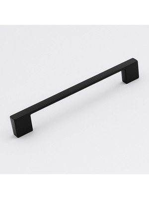 MUJGAN Köprü 160 mm Siyah Metal Kulp Mobilya Çekmece Dolap Kapak Kulpu Dayanıklı Kulbu Kulpları Siyah