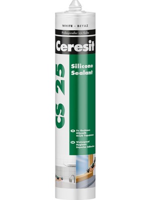 MUJGAN Ceresit Cs 25 Beyaz Silikon, 280ML