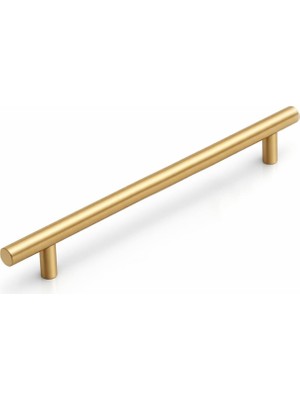 MUJGAN 192MM Alteta (1 Adet) Soft Altın Metal Mobilya Mutfak Dolap Çekmece Dolabı Kulbu Kulpu Kulpları