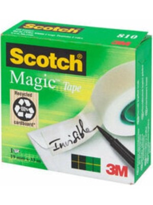 MUJGAN Scotch Görünmez Mat Bant 19MMX33MT, 29528103628GMB19