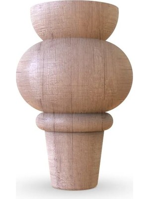 MUJGAN Bleg Ahşap Koltuk Ayağı Kupa 10CM KUPA10AS7511