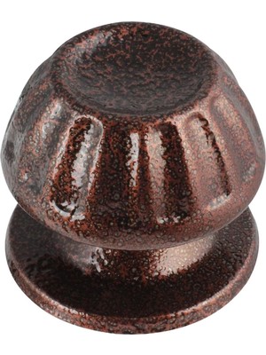MUJGAN BADEM10 As Papatya Baba Kapı Tokmağı Kapı Topuzu Kolu Metal Tokmak Bakır