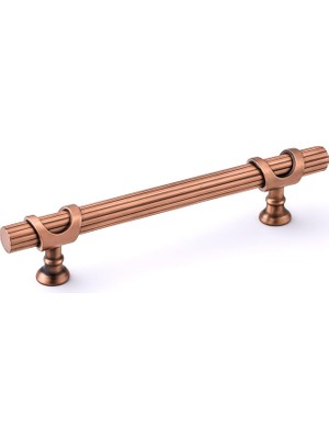 MUJGAN Arsin Çizgili 160 mm Soft Antik Metal Mobilya Çekmece Dolap Kapak Kulpu Paslanmaz Dayanıklı Kulpları