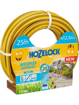 MUJGAN Hozelock 117006 25M Tricoflex Ultraflex 12.5mm