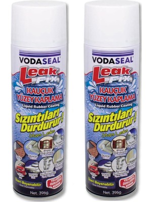 MUJGAN BADEM10 2 Adet Leak Fix Su Geçirmez Sızdırmaz Sprey 396 gr Beyaz