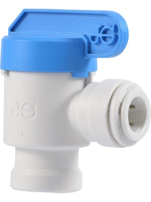 MUJGAN Jg Speedfit PPSV501222WP 3/8 inç – 1/4 inç Npft Kadın Dirsek Shut Off Vana