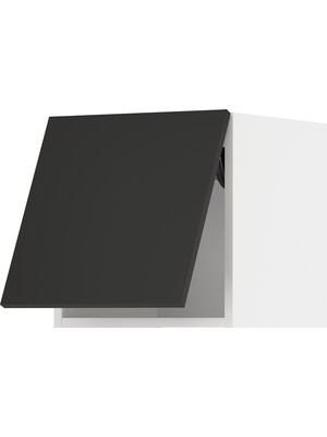 IKEA Antrasit Yatay Kapaklı Mutfak Duvar Dolabı 40X38,6X40 cm