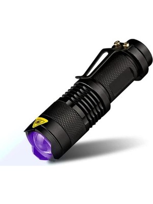 MUJGAN Valkyrie Uv Mor Işık El Feneri - 600 Lümens - Zoom