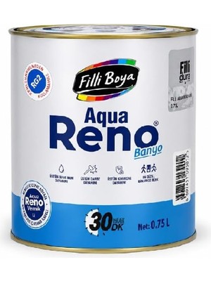 MUJGAN Filli Boya Aqua Reno Banyo 0.75 Lt Rg2