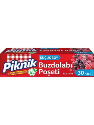 MUJGAN Piknik Buzdolabı Poşeti Küçük 30'lu