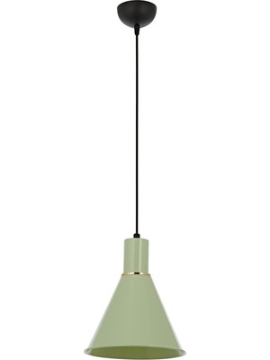 MUJGAN Avonni AV-4106-M22-GREEN Yeşil Boyalı Modern Avize E27 Metal 20CM