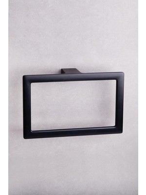 MUJGAN System Flat Mat Siyah Halka Havluluk - BA1019 005 Al6