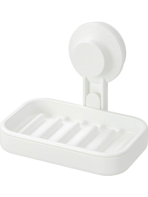 MUJGAN Ikea Tısken Vantuzlu Sabunluk, Beyaz, Tek Boy