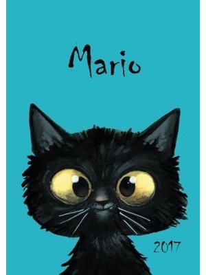 MUJGAN 2017: Mario - Kalender - Dın A5 - Katze