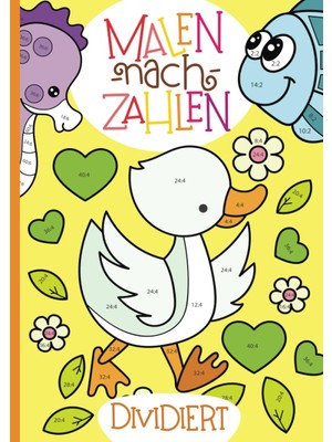 MUJGAN Malen Nach Zahlen: Dividieren Mit Tollen Tiermotiven Trainieren. (Rechenfreude, Band 2)
