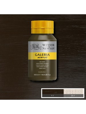 MUJGAN Winsor Newton Galeria Akrilik Boya 500ML Raw Umber