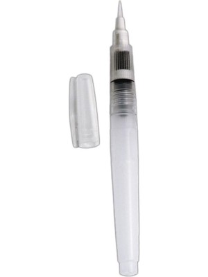 MUJGAN Ranger TIP33080 Tim Holtz Ince Detaylandırıcı Uçlu Su Fırçası, 15 Cm, Beyaz