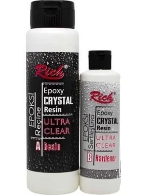 MUJGAN Rich Kristal Reçine 750CC Şeffaf 1670