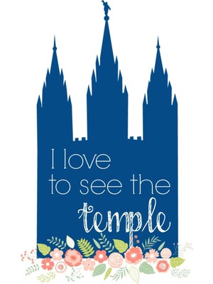 MUJGAN Lds Temple Journal: I Love To See The Temple