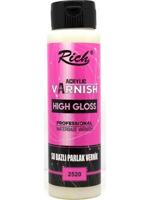 MUJGAN Rich Hıgh Gloss Subazlı Parlak Vernik 500 cc