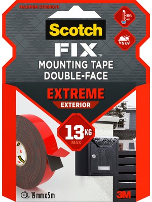 MUJGAN Scotch 4002-5 Extra Güçlü Montaj Bandı