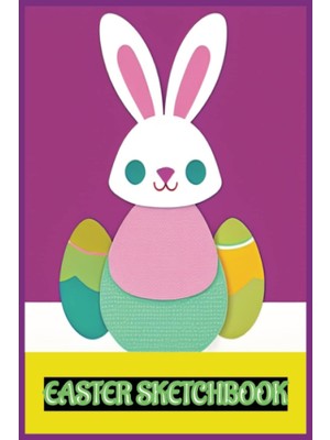 MUJGAN Easter Sketchbook:: Blank Paper For Drawing, Doodling, And Sketching