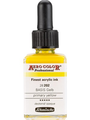 MUJGAN Schmincke Aero Color Primary Yellow Mürekkep 28ML