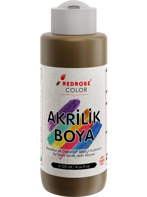 MUJGAN Açık Kahverengi Akrilik Boya 120ML