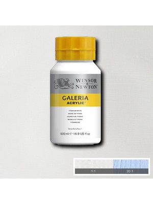 MUJGAN Winsor Newton Galeria Akrilik Boya Titanium White