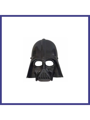Bezos Yıldız Savaşları Star Wars Maskesi Darth Vader Maskesi Siyah Renk Mrl