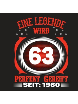 MUJGAN Eine Legende Wird 63 Perfekt Gereift Seit 1960: Cooles Geschenk Zum 63. Geburtstag Geburtstagsparty Gästebuch Eintragen Von Wünschen Und Sprüchen Lustig 1960 Geboren | Legende Perfekt Gereift