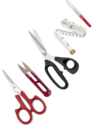 MUJGAN Plastik Saplı 8 No 20.32 cm Kumaş Kesim Makası Set Jpt-8