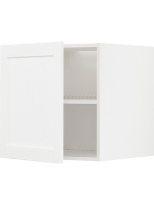 IKEA Beyaz Dolap Üstü Ek Dolap 60X61,9X60 Cm, Tek Kapaklı