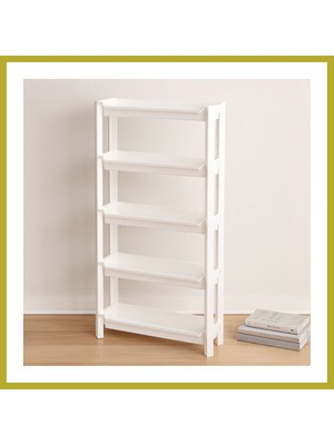 Bezos 5 Katlı Sepet Organizer Raf Ünitesi 465X145X870 mm Bcks