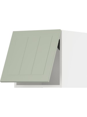 IKEA Açık Yeşil Yatay Kapaklı Mutfak Duvar Dolabı 40X38,9X40 cm