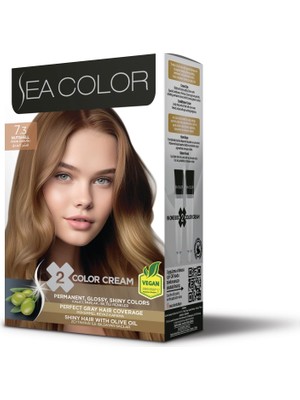 MUJGAN Sea Color 7.3 Fındık Kabuğu Set Boya
