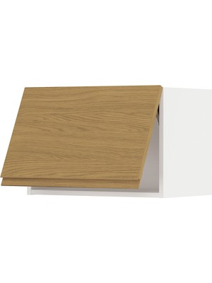 IKEA Meşe Yatay Kapaklı Mutfak Duvar Dolabı 60X38,6X40 cm