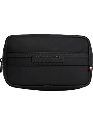 MUJGAN Tommy Hilfiger Th Repreve Erkek Siyah Washbag
