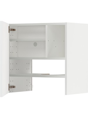 IKEA Açık Gri Aspiratör Dolabı 60X38,8X60 Cm, Tek Kapaklı