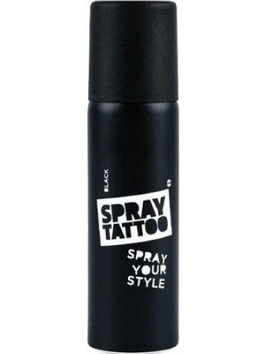 MUJGAN Şerit Sırt Bacak Spray Tattoo Geçici Dövme Seti Dark Sprey Dövme Kiti