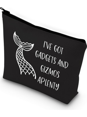 MUJGAN Bdpwss Denizkızı Hediye Plaj Sevgili Makyaj Çantası I've Gadgets And Gizmos Aplenty Yaz Tatili Hediye Plaj Temalı Hediye