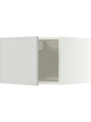 IKEA Açık Gri Dolap Üstü Ek Dolap 60X61,6X40 Cm, Tek Kapaklı