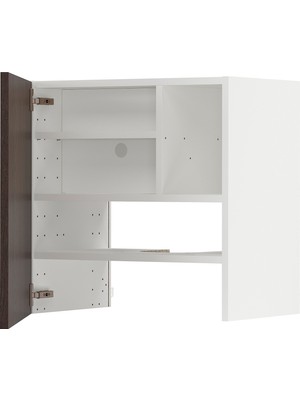 IKEA Kahverengi Aspiratör Dolabı 60X38,9X60 Cm, Tek Kapaklı